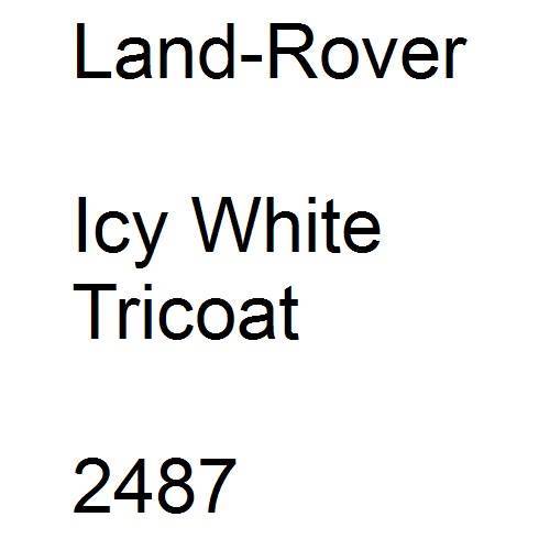 Land-Rover, Icy White Tricoat, 2487.